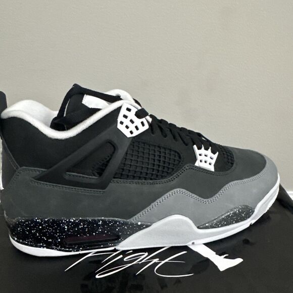 Air Jordan 4 Retro 2024 Fear Size 11.5 M/13 W FQ8138-002 Brand New main image 8
